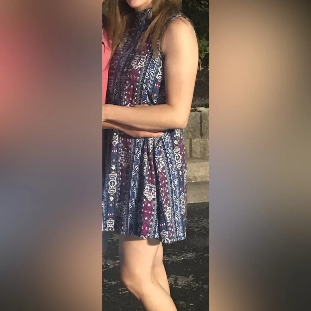 Patterned Dress- Small - Picture 1 of 2